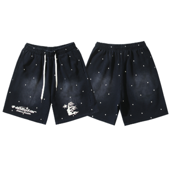 Hellstar Distressed Casual Shorts